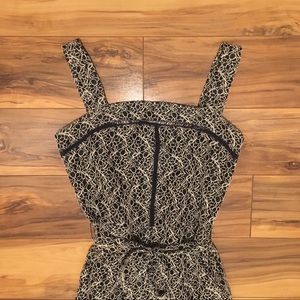 Banana Republic Floral Lacey Jump Suit